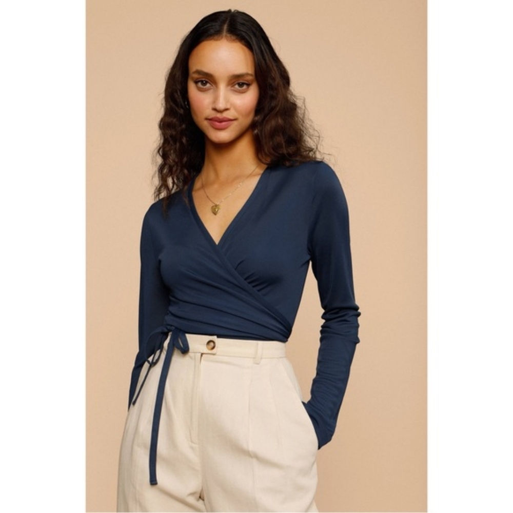 Rouje Sade Wrap Top